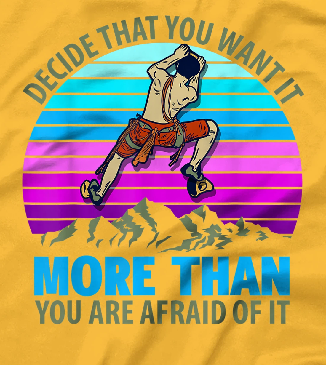 Climbing Bouldering Climber Mountain climber rock climbing T-Shirt, Kid T-Shirt and Women T-Shirt