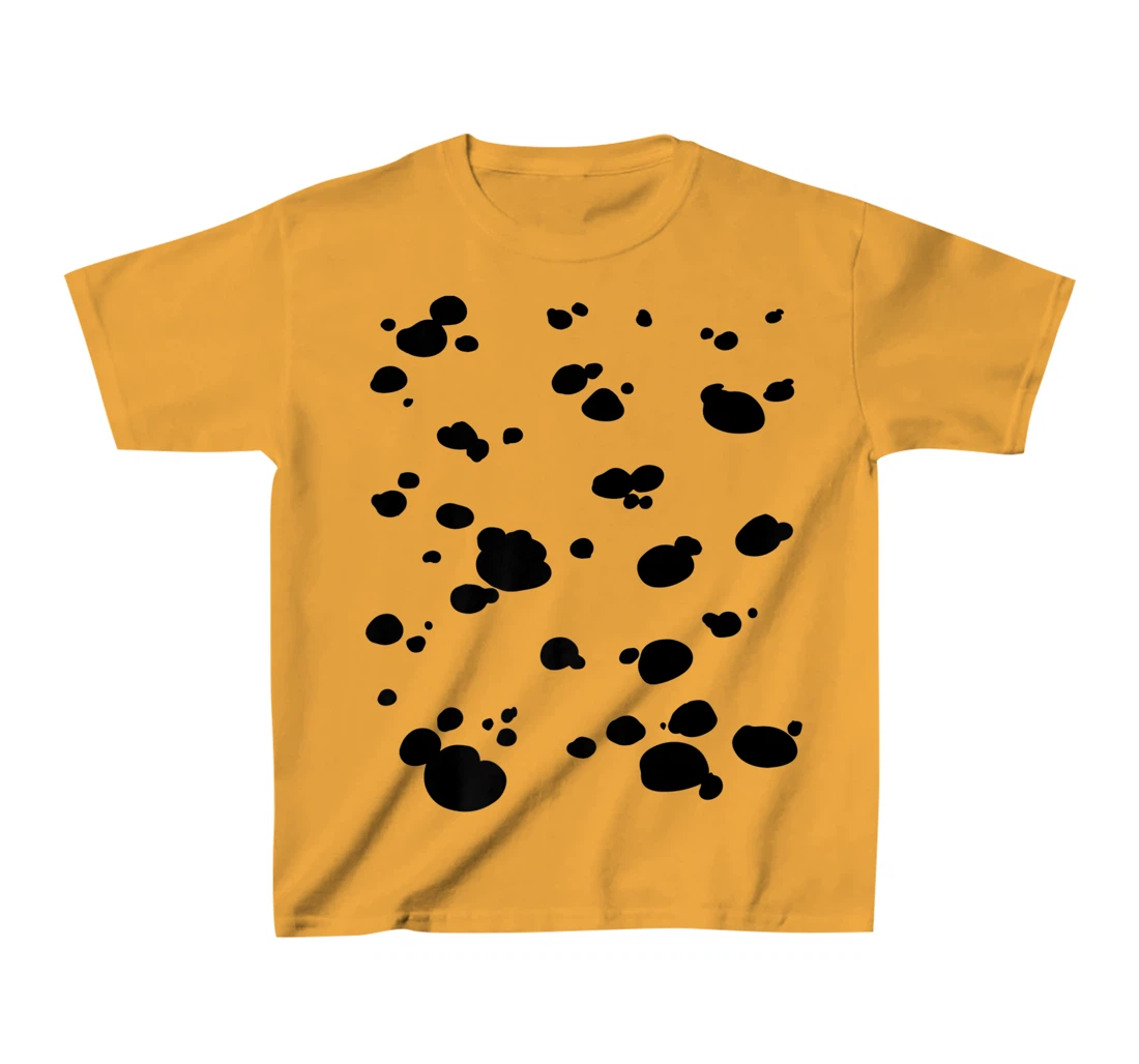 Womens Dalmatian Dog Pattern Funny DIY Costume T-Shirt, Kid T-Shirt and Women T-Shirt