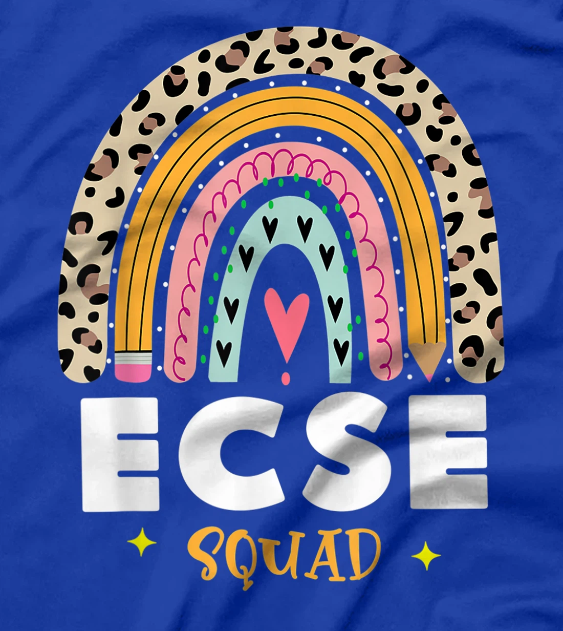 Early Childhood Special Education ECSE Teacher School SQUAD T-Shirt, Women T-Shirt