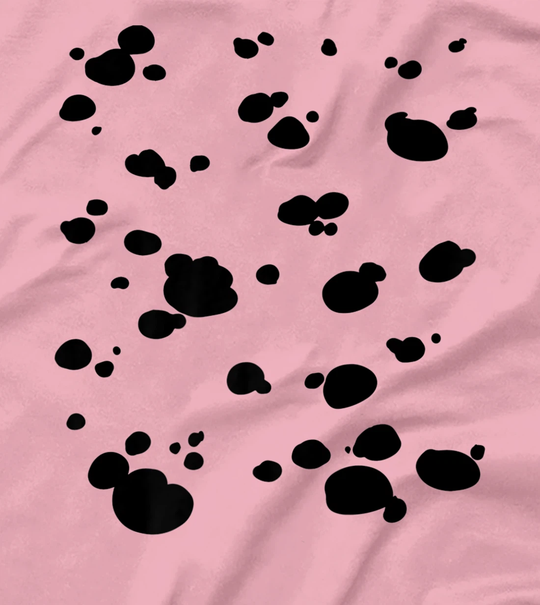 Womens Dalmatian Dog Pattern Funny DIY Costume T-Shirt, Kid T-Shirt and Women T-Shirt