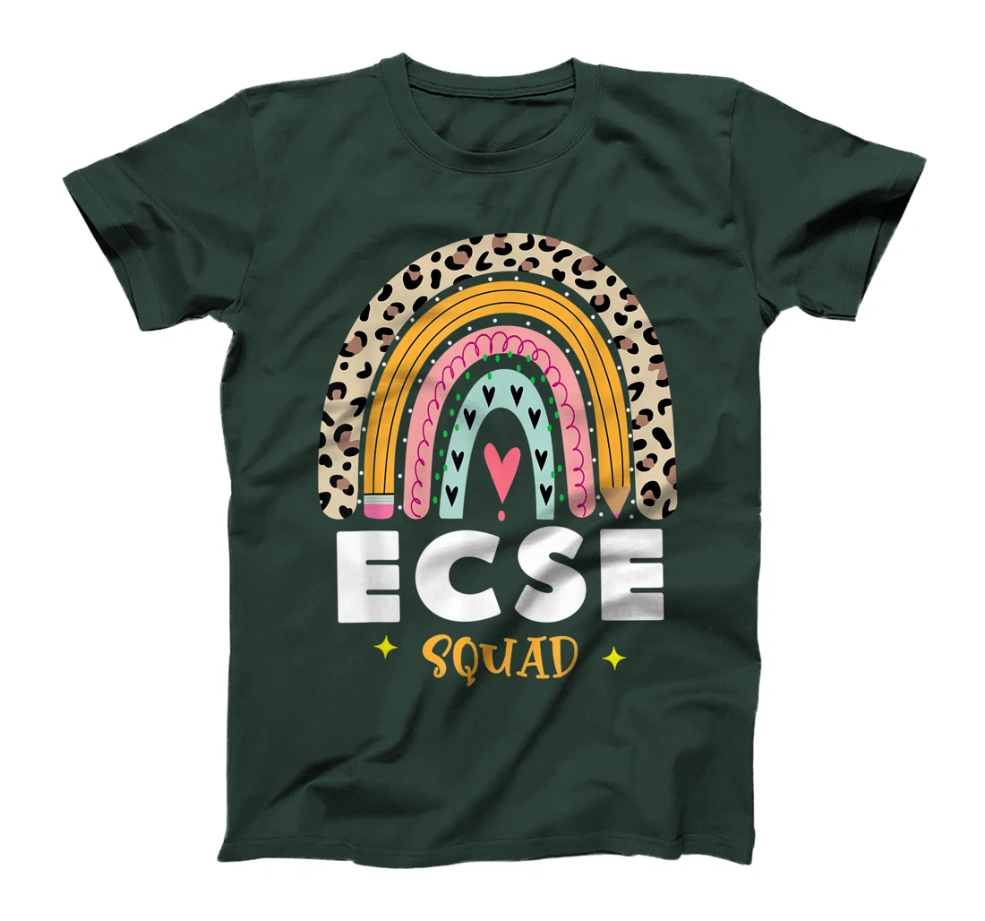 Early Childhood Special Education ECSE Teacher School SQUAD T-Shirt, Women T-Shirt