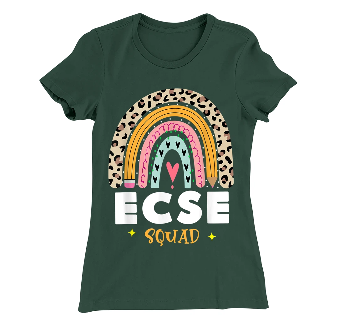 Early Childhood Special Education ECSE Teacher School SQUAD T-Shirt, Women T-Shirt
