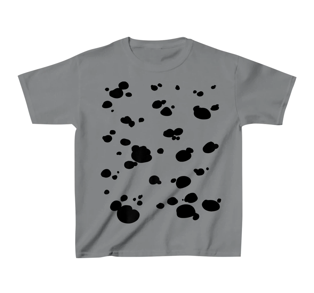 Womens Dalmatian Dog Pattern Funny DIY Costume T-Shirt, Kid T-Shirt and Women T-Shirt