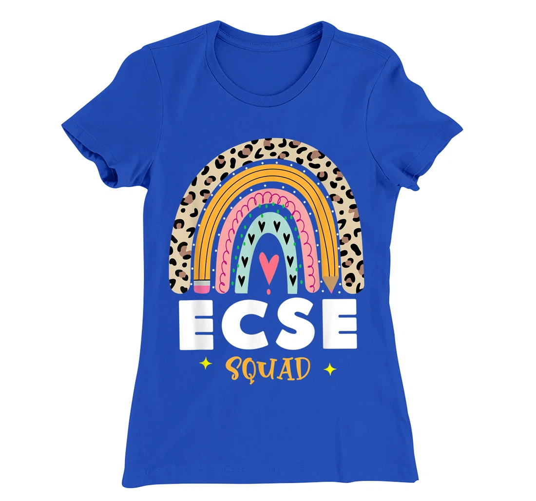 Early Childhood Special Education ECSE Teacher School SQUAD T-Shirt, Women T-Shirt