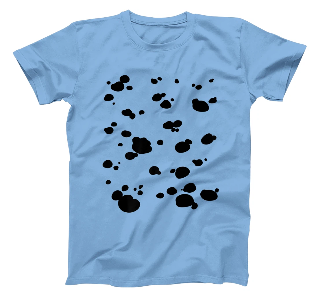 Womens Dalmatian Dog Pattern Funny DIY Costume T-Shirt, Kid T-Shirt and Women T-Shirt