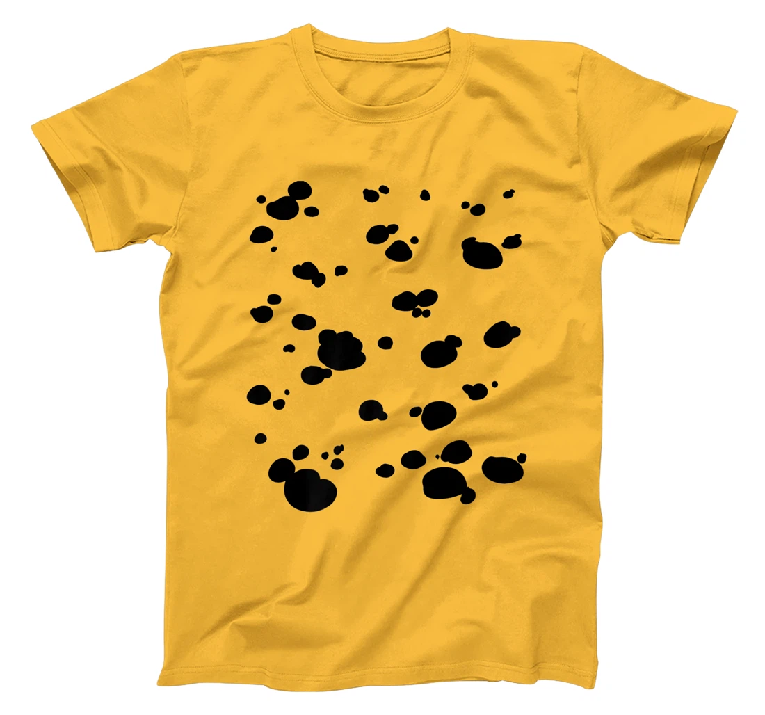Womens Dalmatian Dog Pattern Funny DIY Costume T-Shirt, Kid T-Shirt and Women T-Shirt