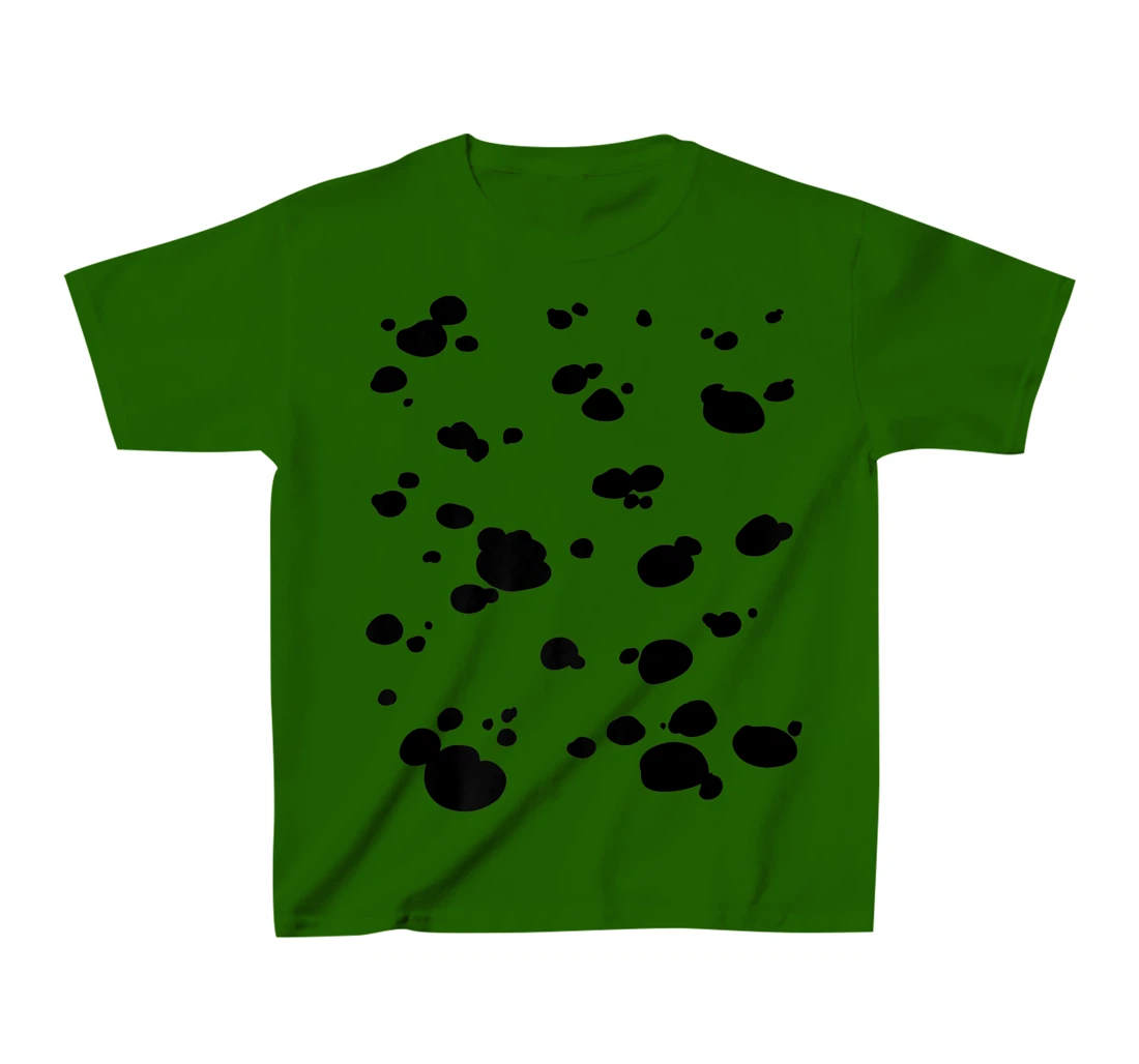 Womens Dalmatian Dog Pattern Funny DIY Costume T-Shirt, Kid T-Shirt and Women T-Shirt