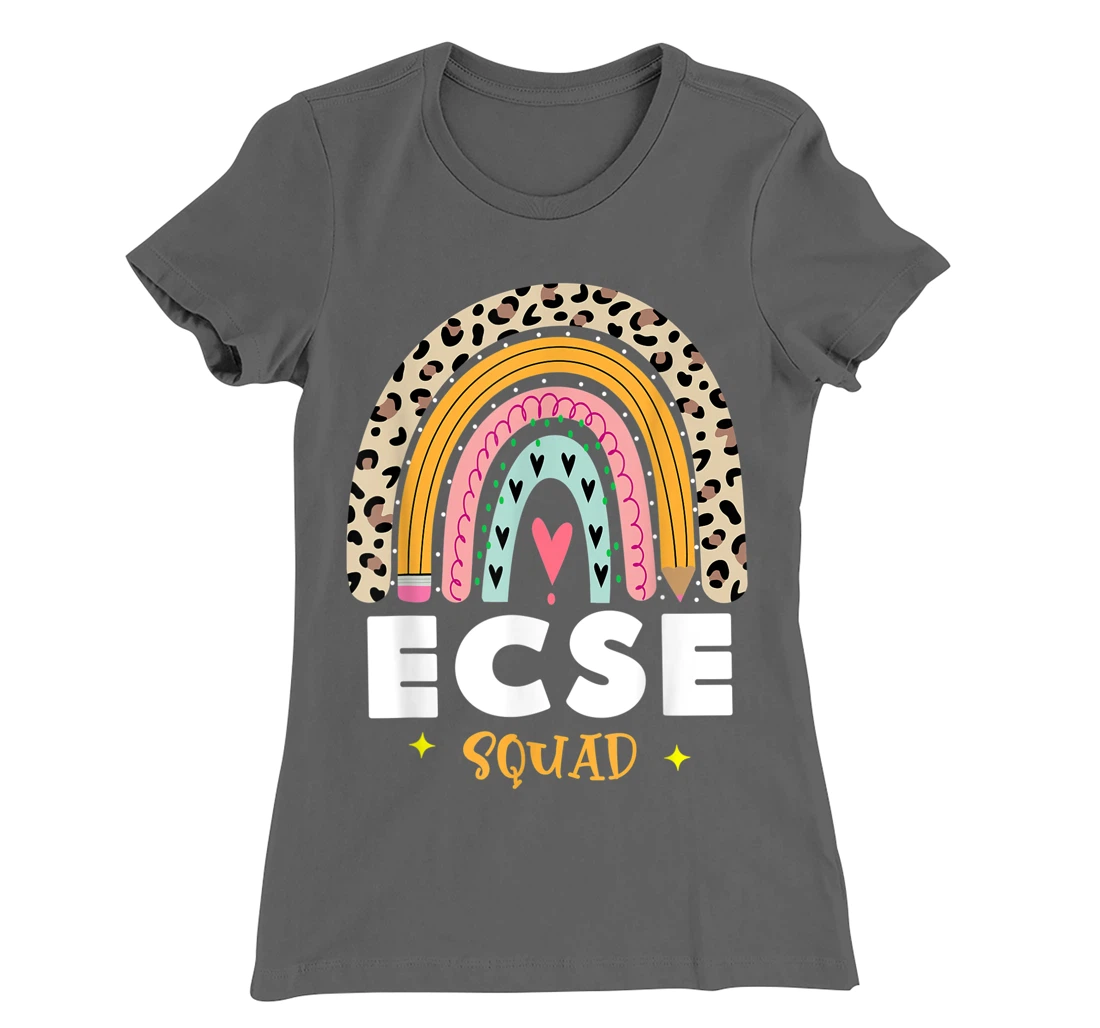 Early Childhood Special Education ECSE Teacher School SQUAD T-Shirt, Women T-Shirt