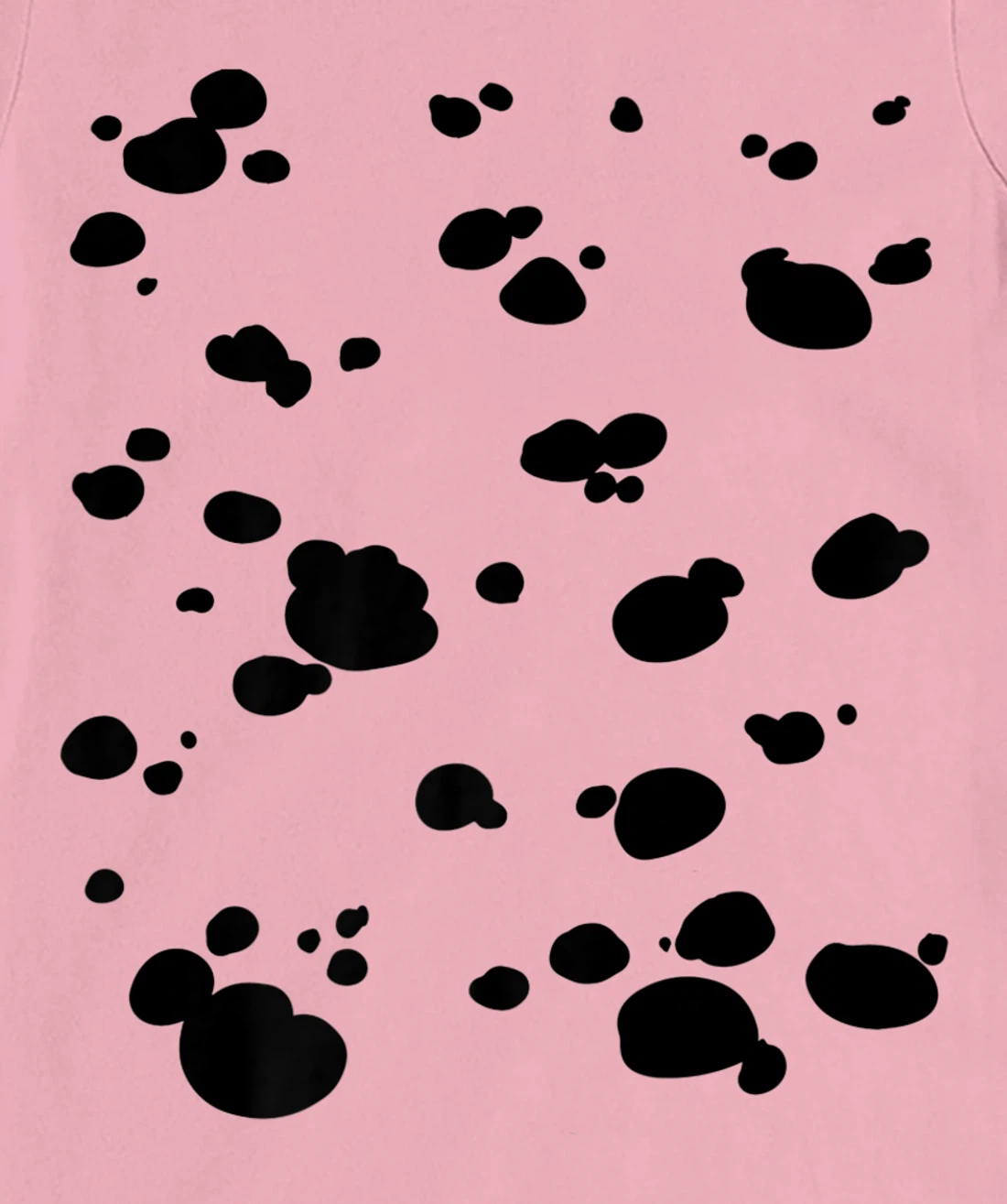 Womens Dalmatian Dog Pattern Funny DIY Costume T-Shirt, Kid T-Shirt and Women T-Shirt