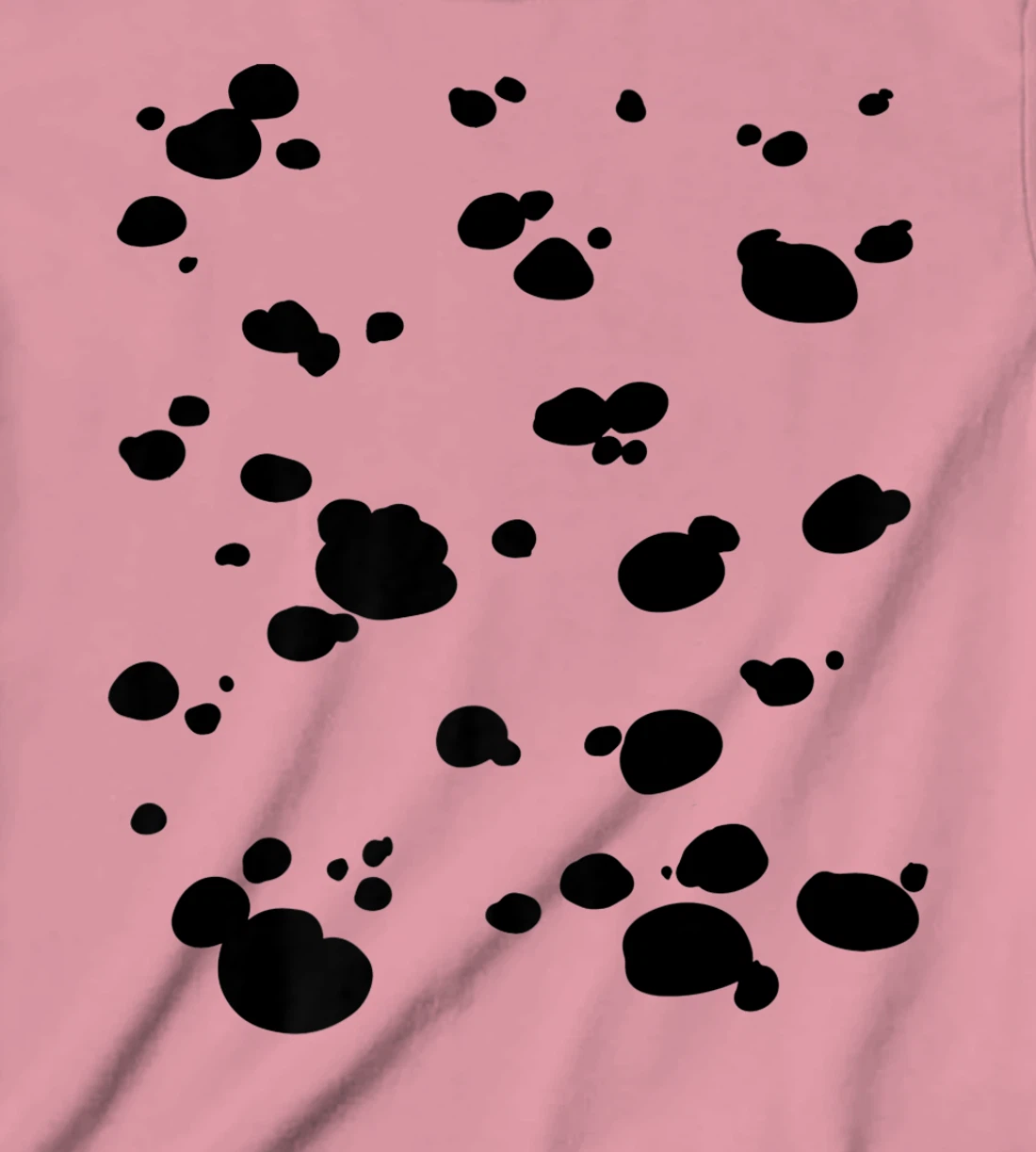 Womens Dalmatian Dog Pattern Funny DIY Costume T-Shirt, Kid T-Shirt and Women T-Shirt