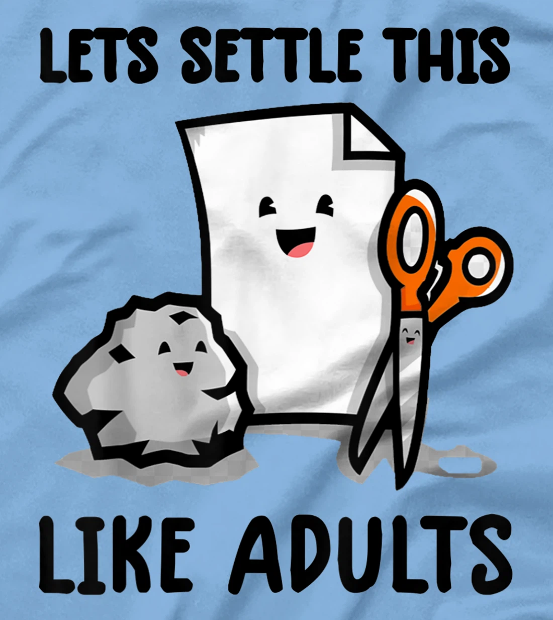 Womens lets settle this like adults shirt rock paper scissors funny T-Shirt, Kid T-Shirt and Women T-Shirt