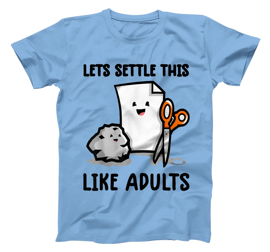 Womens lets settle this like adults shirt rock paper scissors funny T-Shirt, Kid T-Shirt and Women T-Shirt