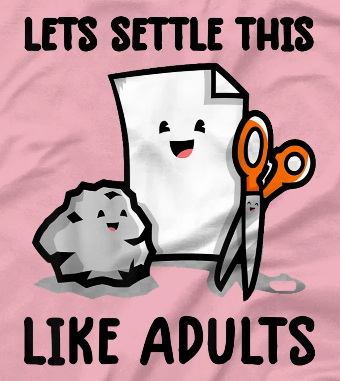Womens lets settle this like adults shirt rock paper scissors funny T-Shirt, Kid T-Shirt and Women T-Shirt