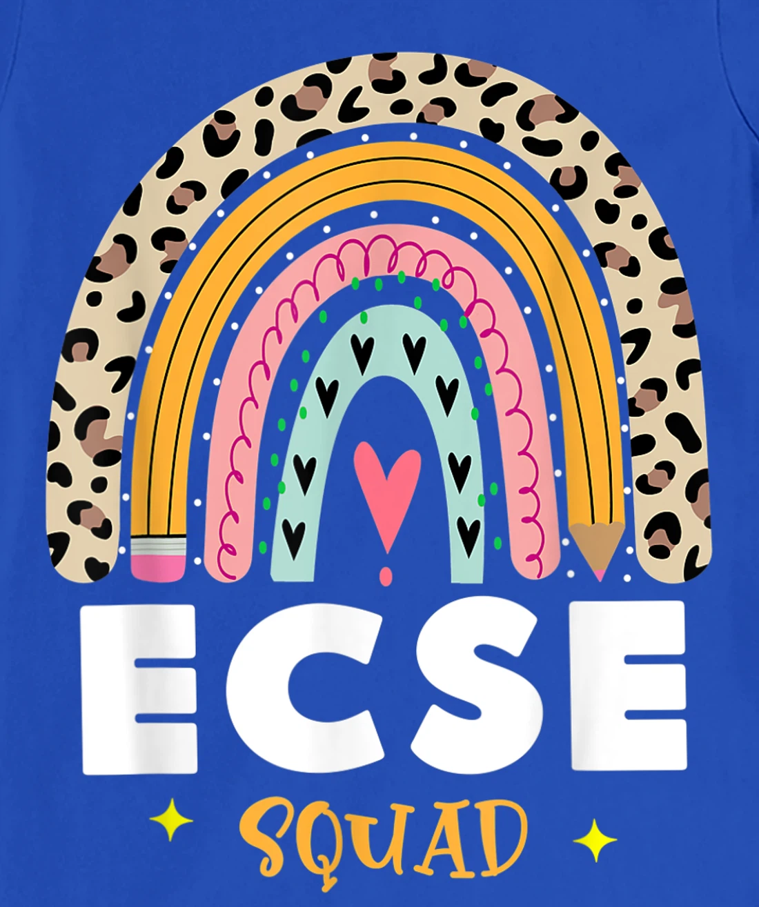 Early Childhood Special Education ECSE Teacher School SQUAD T-Shirt, Women T-Shirt