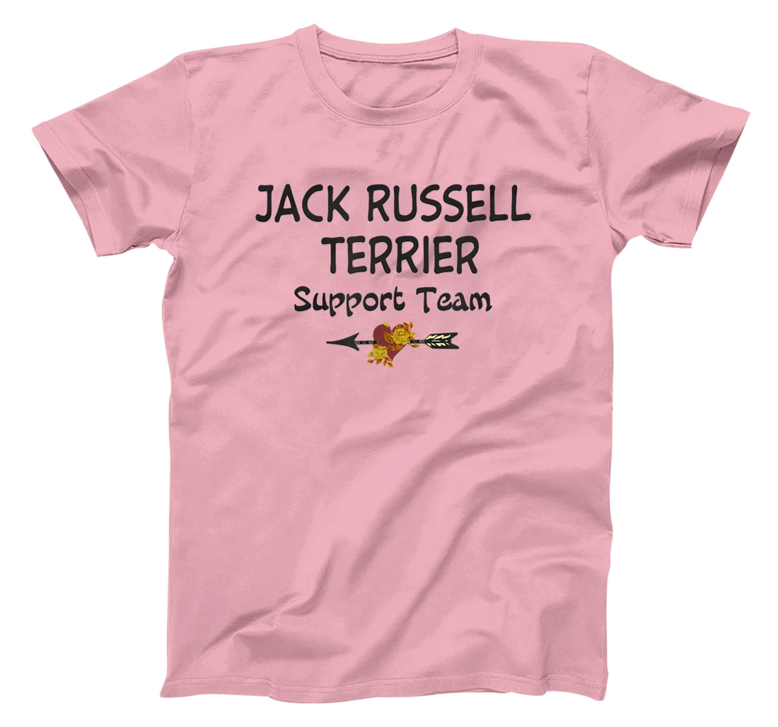 Womens Jack Russell Terrier Support Team Retro Vintage T-Shirt, Women T-Shirt
