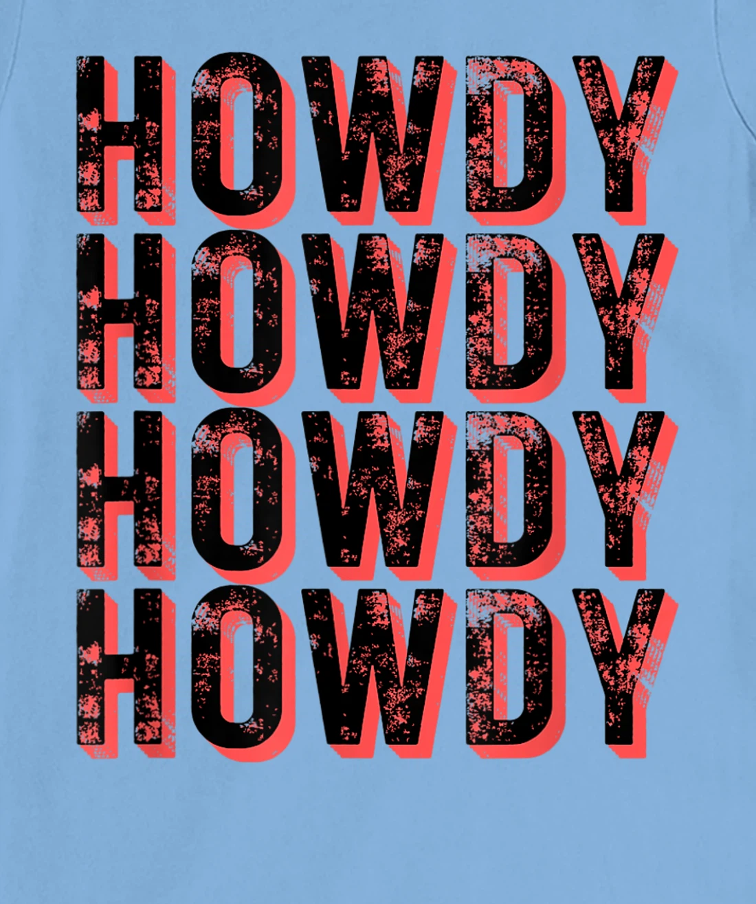 Vintage Howdy Rodeo Funny Western Country Southern Cowgirl T-Shirt, Kid T-Shirt and Women T-Shirt