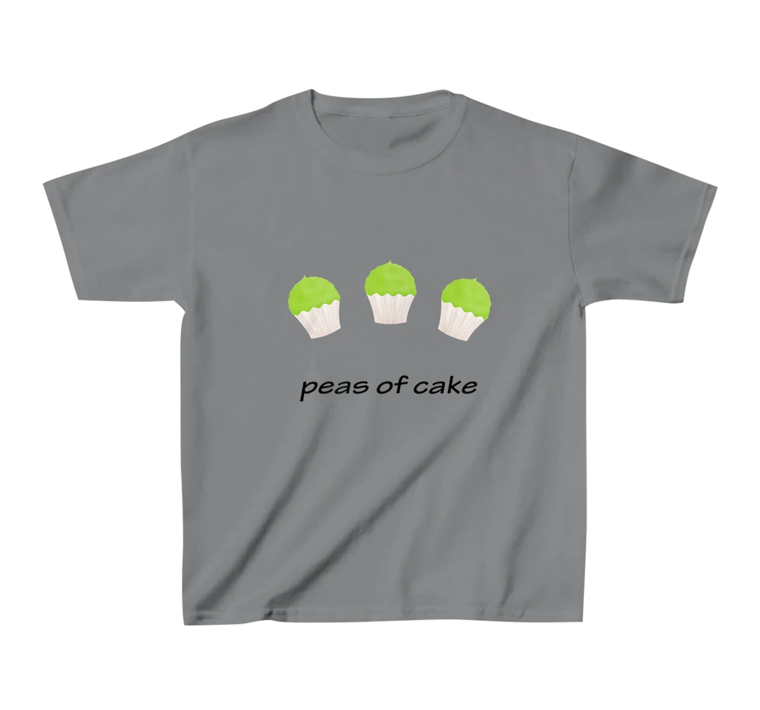 Womens Peas of cake, easy peasy piece of cake funny vegan pea pun T-Shirt, Kid T-Shirt and Women T-Shirt