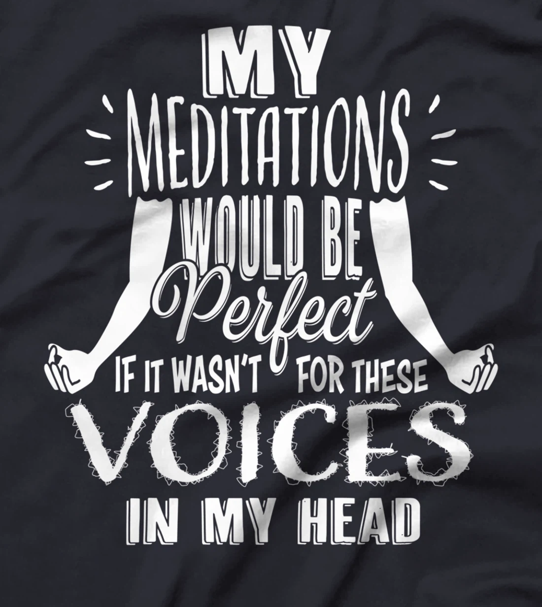 Funny Yoga Lover Meditation T-Shirt