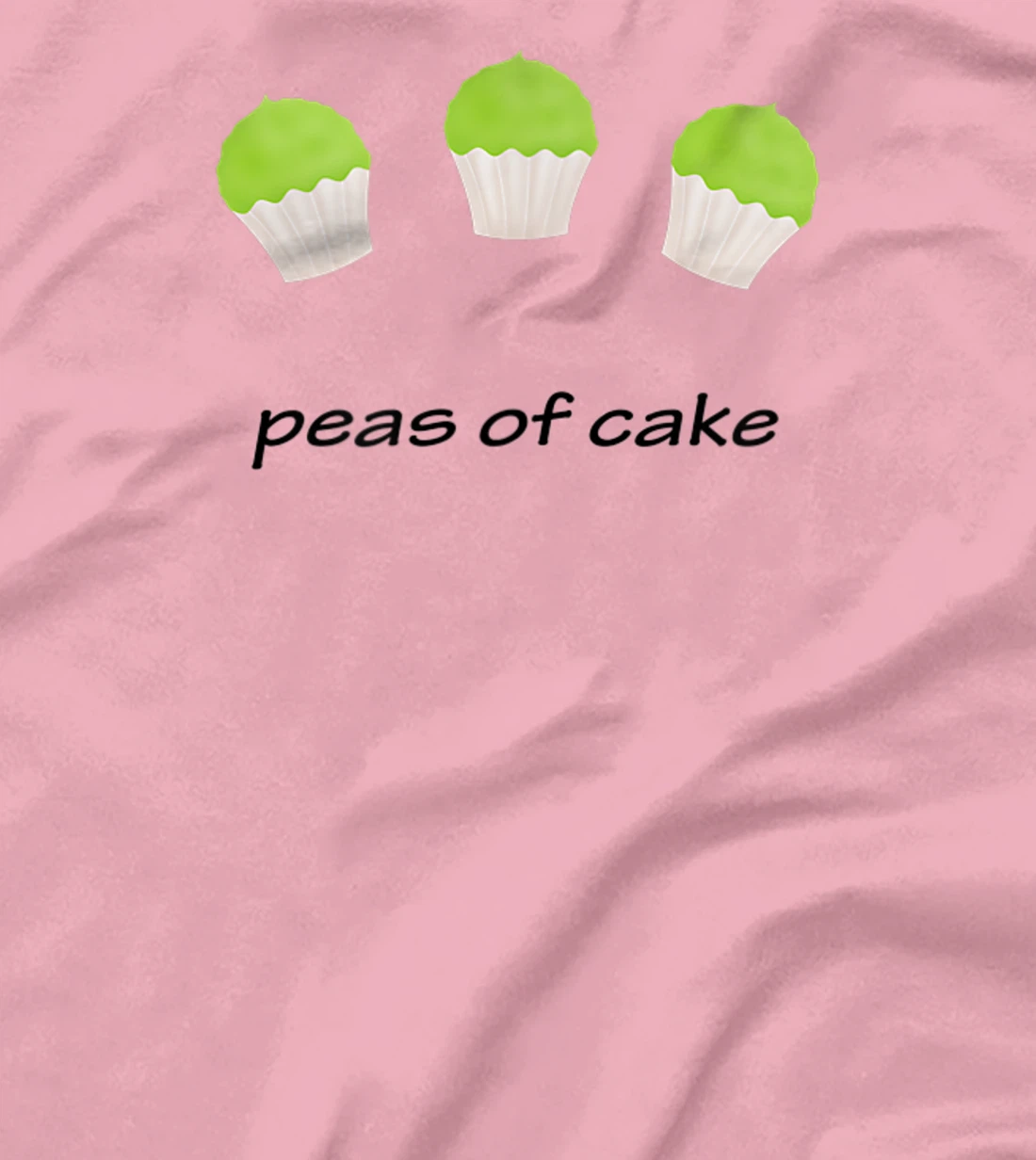 Womens Peas of cake, easy peasy piece of cake funny vegan pea pun T-Shirt, Kid T-Shirt and Women T-Shirt