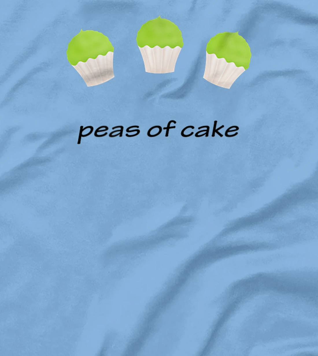 Womens Peas of cake, easy peasy piece of cake funny vegan pea pun T-Shirt, Kid T-Shirt and Women T-Shirt
