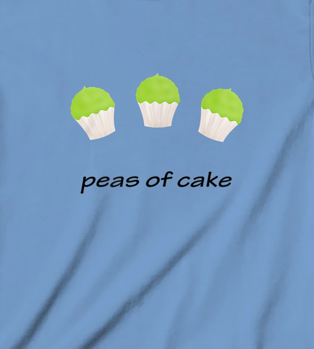 Womens Peas of cake, easy peasy piece of cake funny vegan pea pun T-Shirt, Kid T-Shirt and Women T-Shirt