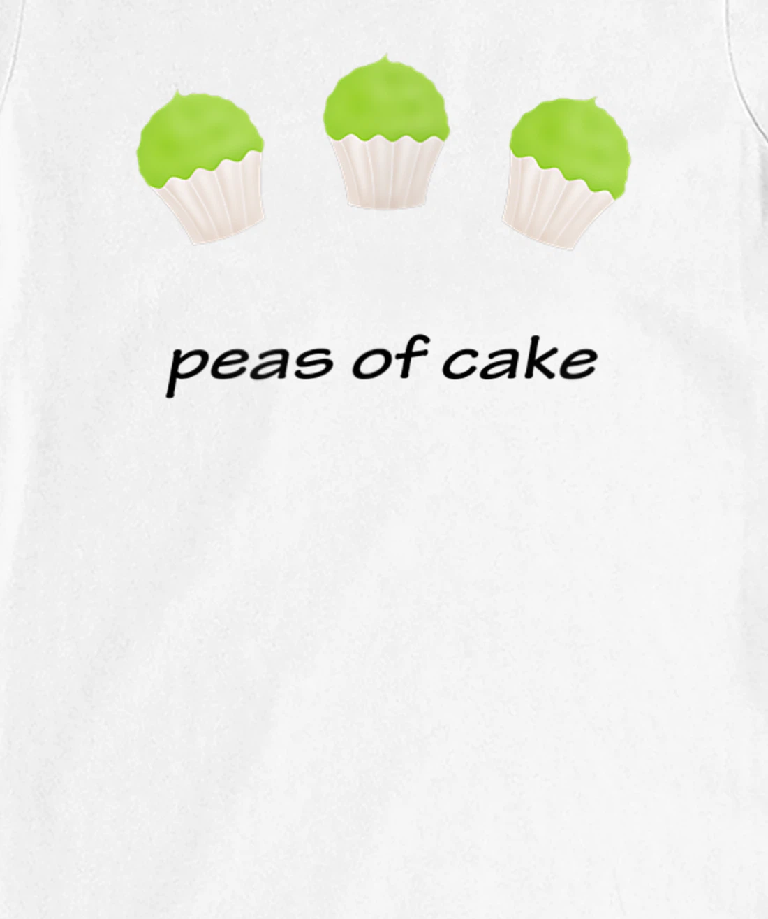 Womens Peas of cake, easy peasy piece of cake funny vegan pea pun T-Shirt, Kid T-Shirt and Women T-Shirt