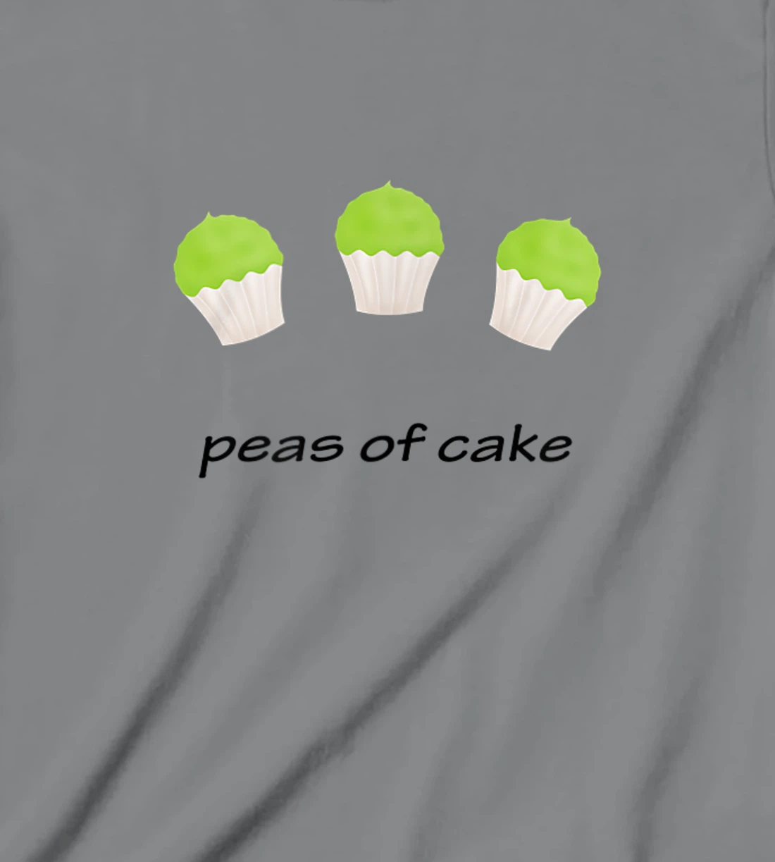 Womens Peas of cake, easy peasy piece of cake funny vegan pea pun T-Shirt, Kid T-Shirt and Women T-Shirt