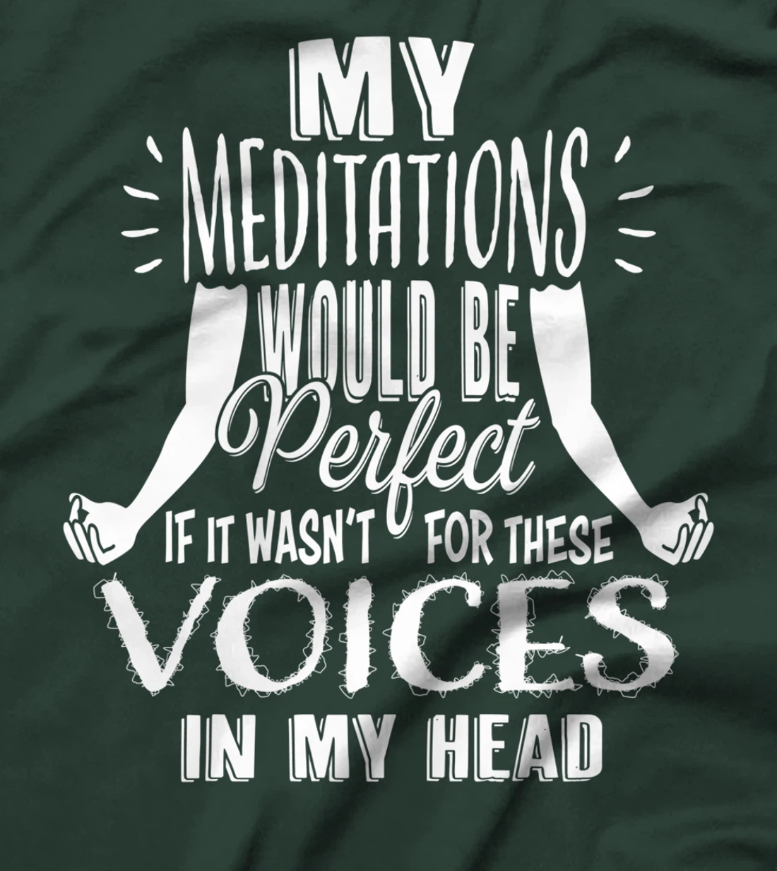 Funny Yoga Lover Meditation T-Shirt