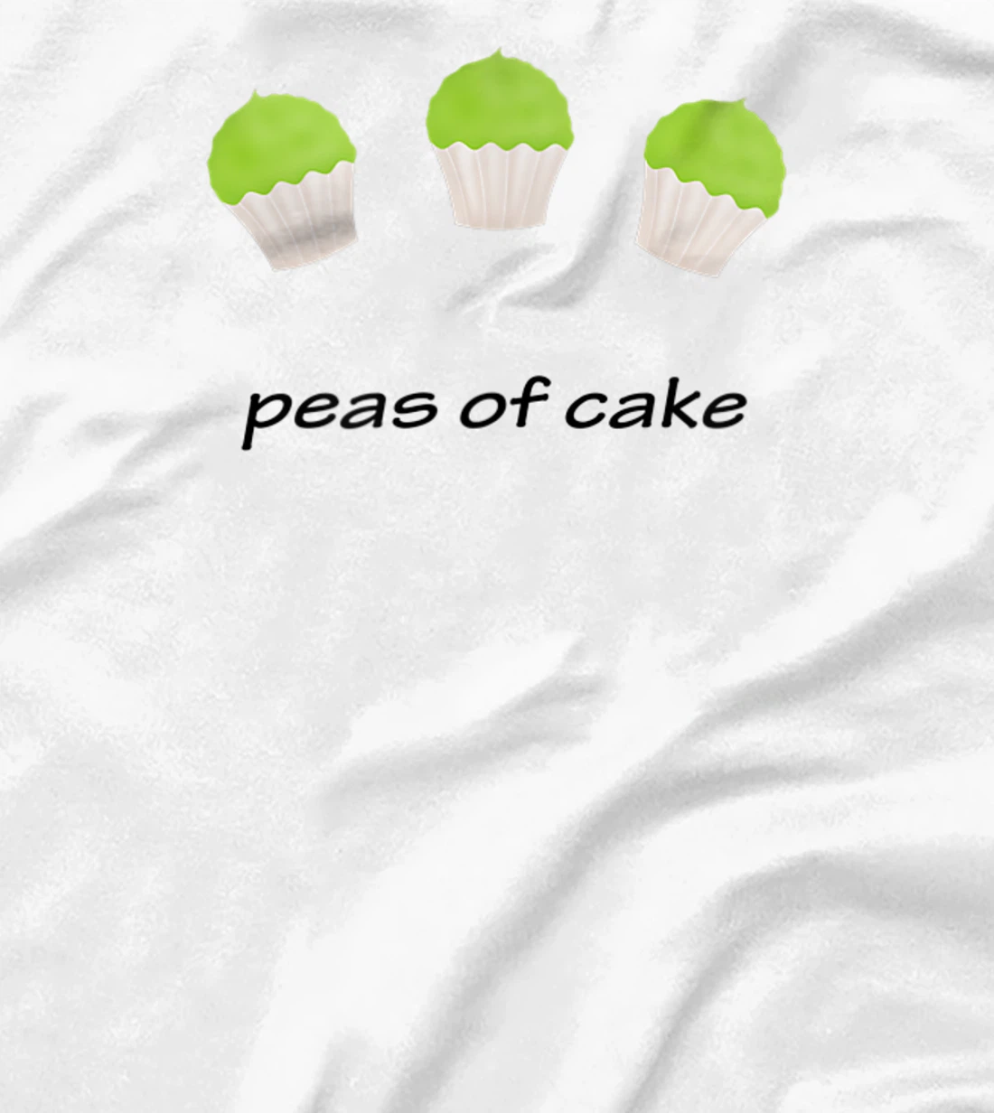 Womens Peas of cake, easy peasy piece of cake funny vegan pea pun T-Shirt, Kid T-Shirt and Women T-Shirt