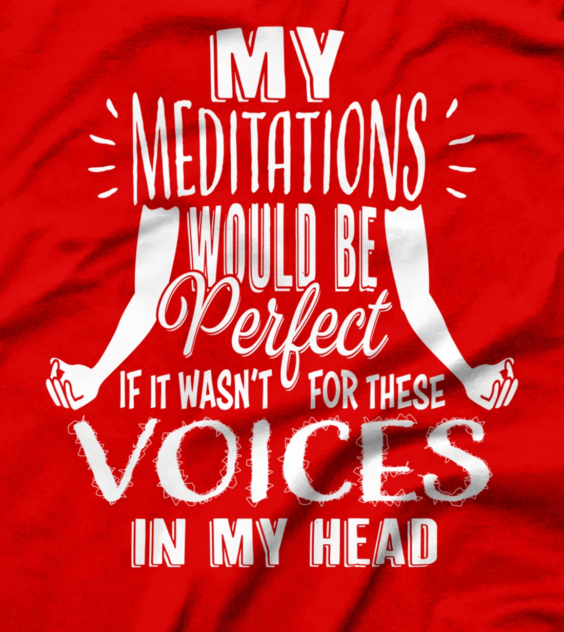 Funny Yoga Lover Meditation T-Shirt
