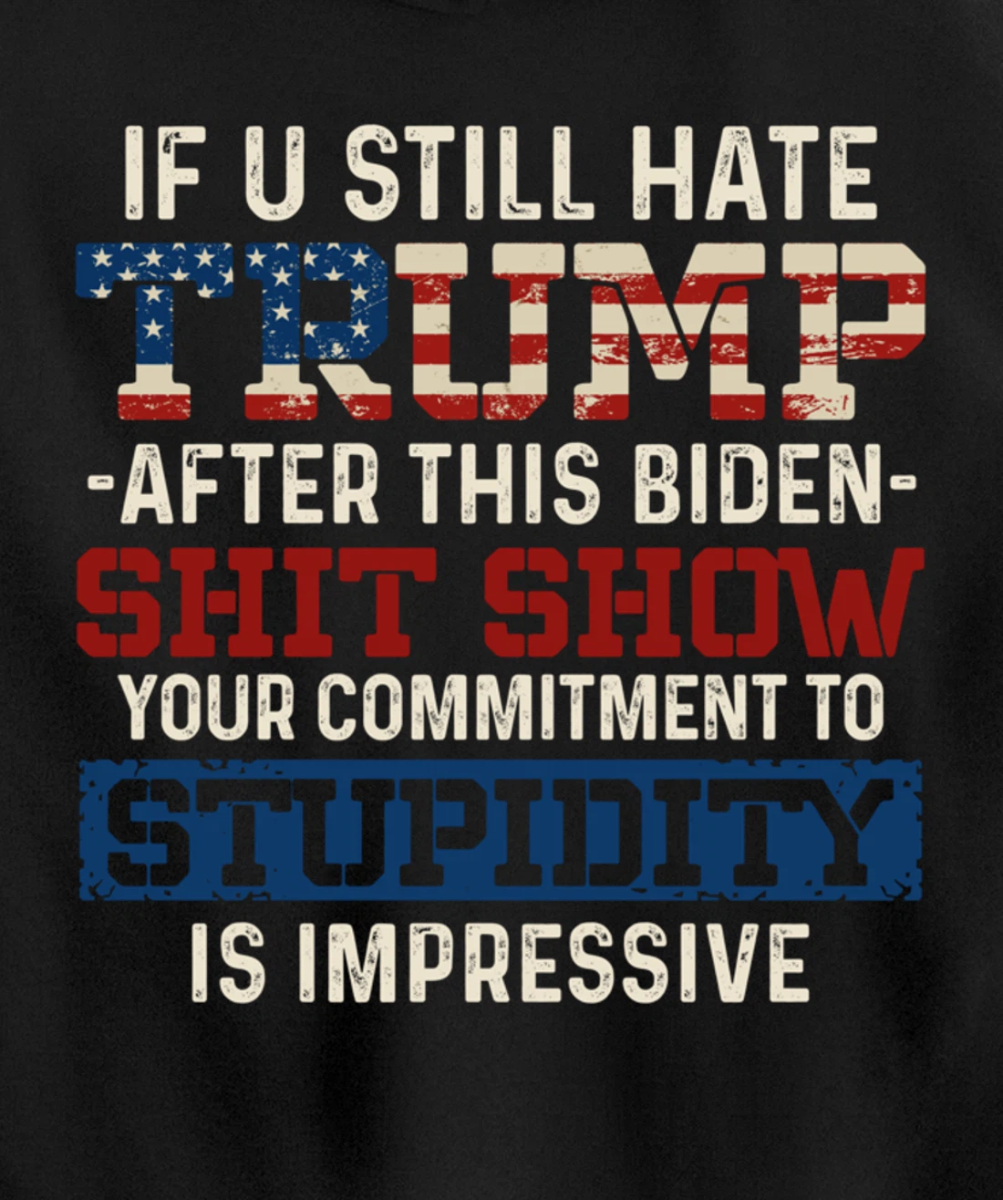 Trump Pullover Hoodie