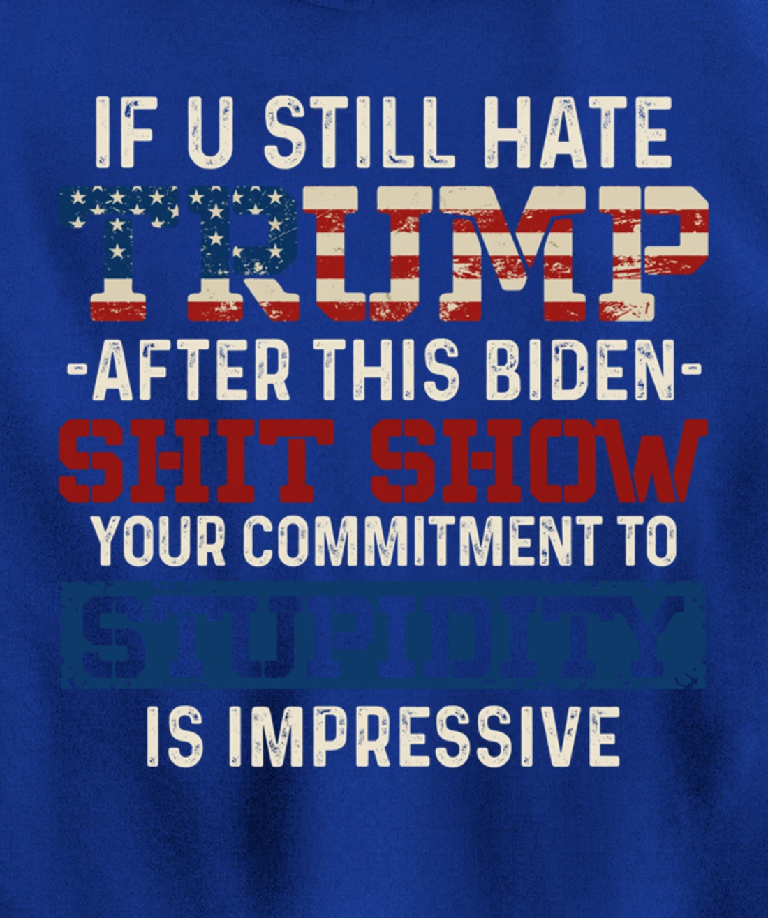 Trump Pullover Hoodie