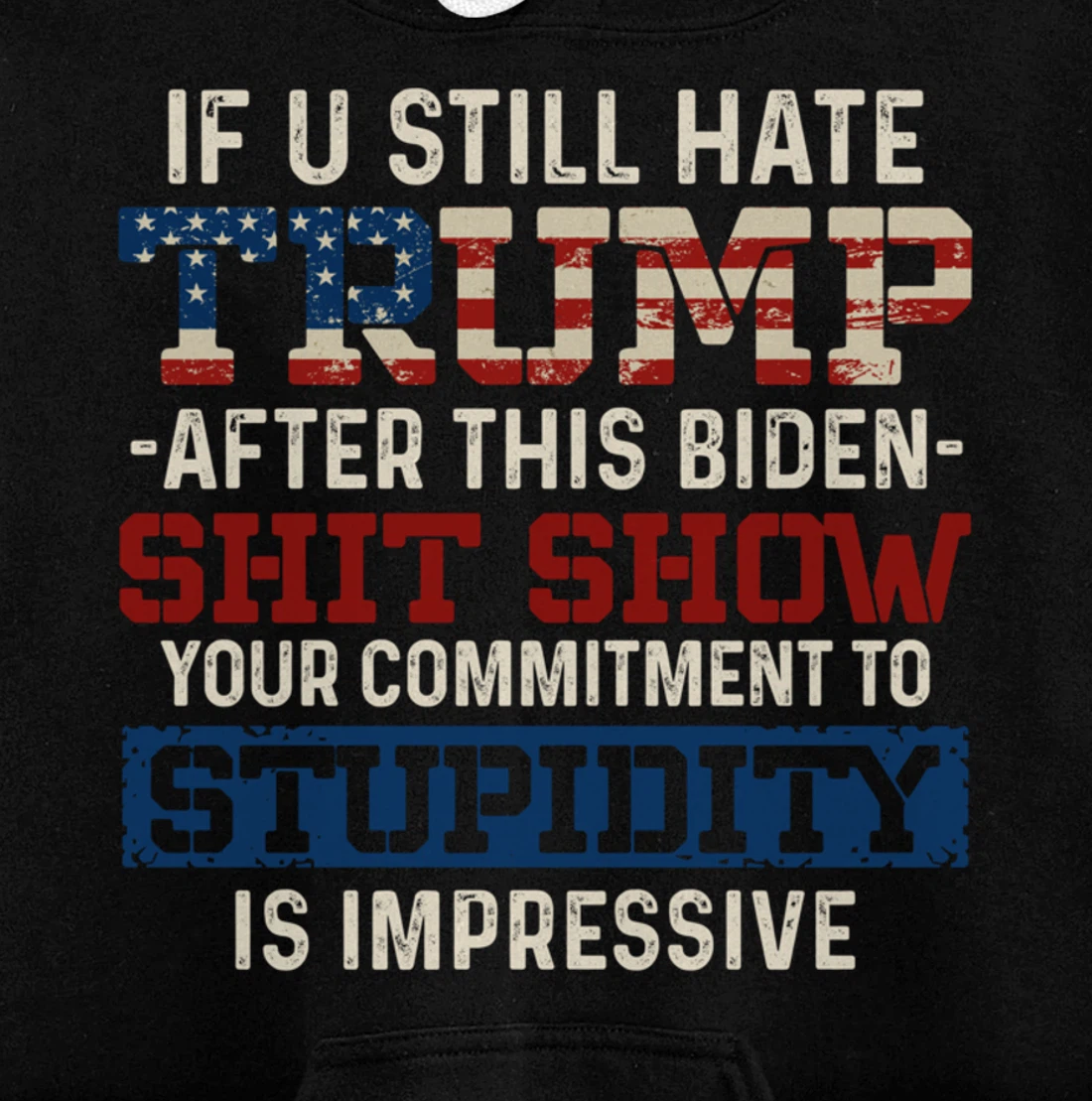 Trump Pullover Hoodie