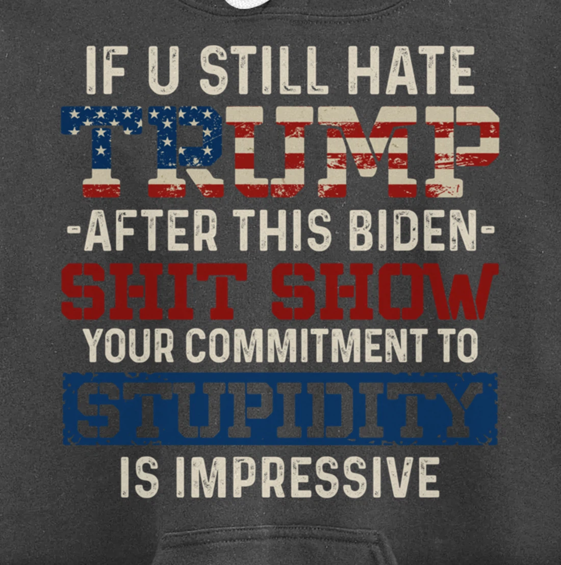 Trump Pullover Hoodie