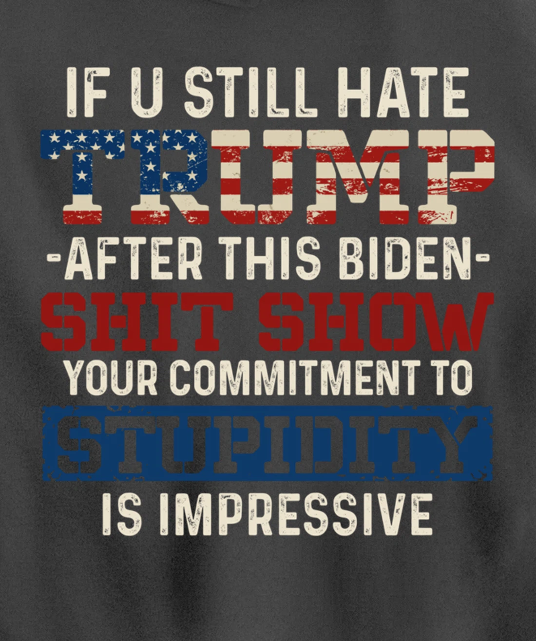 Trump Pullover Hoodie