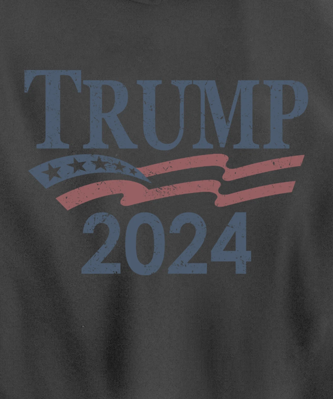 Vintage Trump 2024 Pullover Hoodie