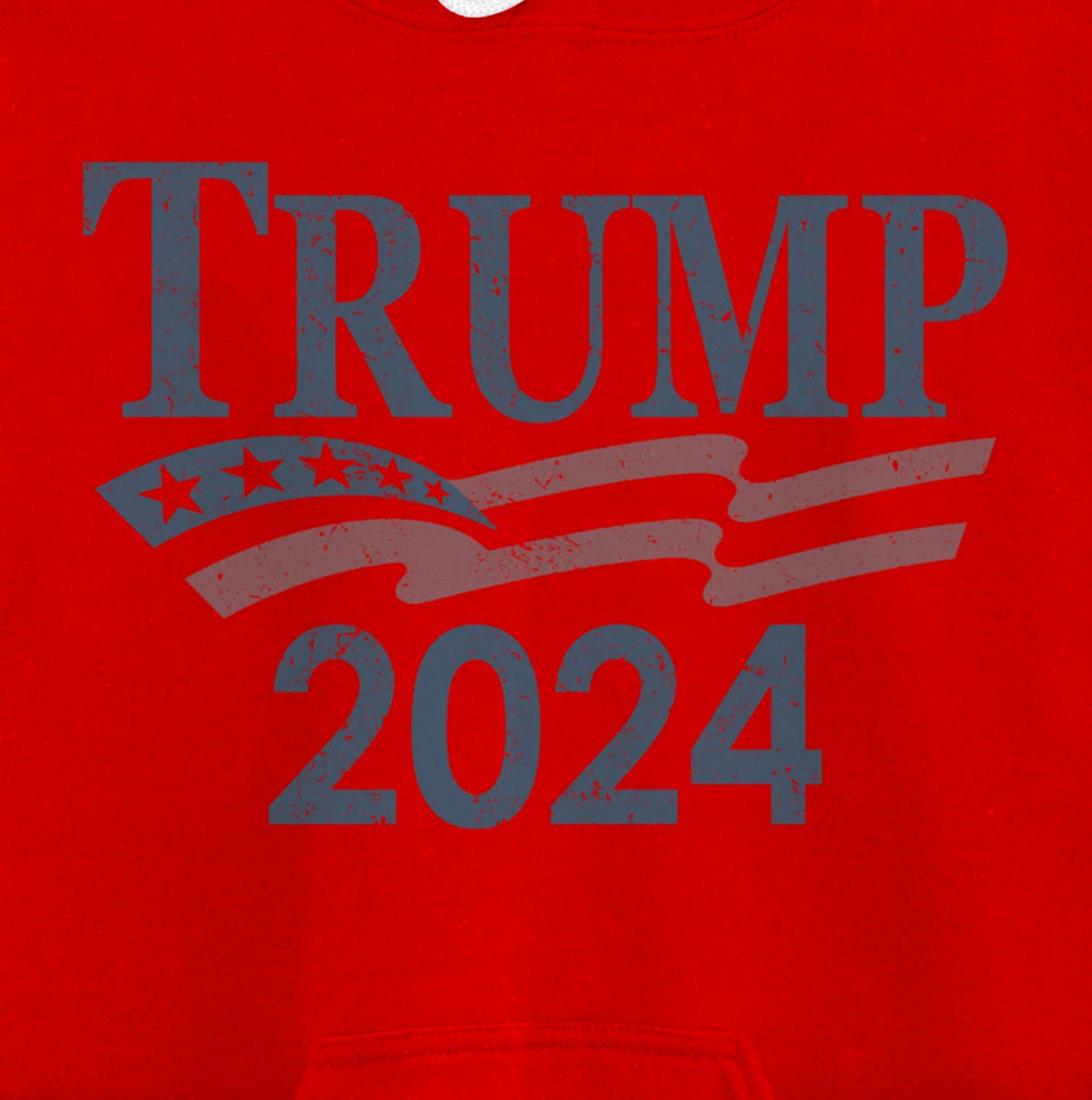 Vintage Trump 2024 Pullover Hoodie