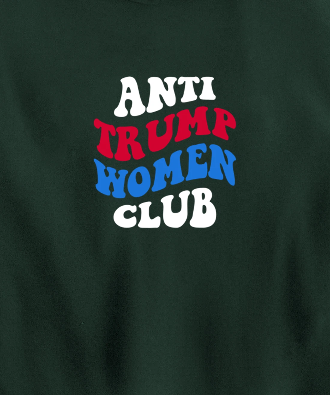 Anti-Trump Women Club Democrat 2024 Elections Anti-Trump Pullover Hoodie