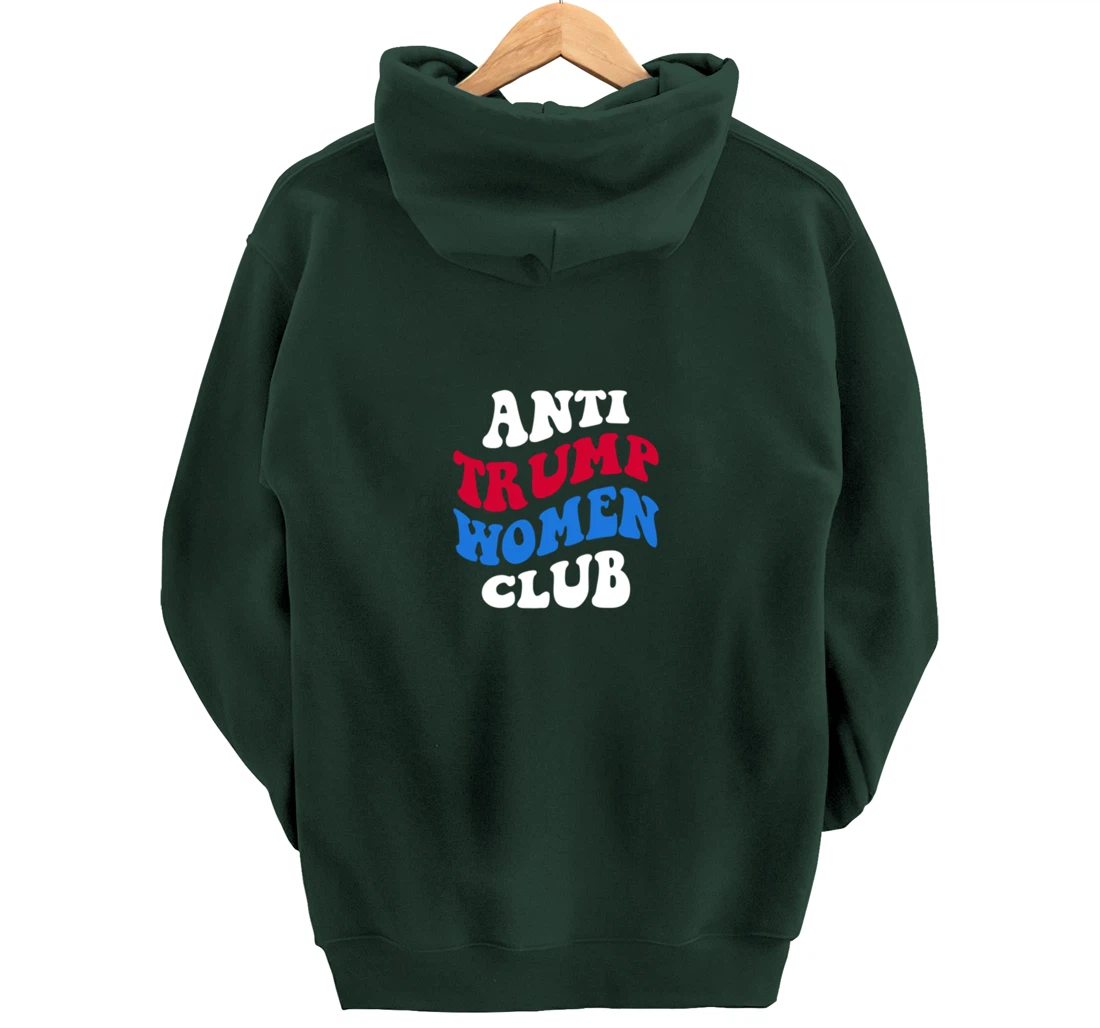 Anti-Trump Women Club Democrat 2024 Elections Anti-Trump Pullover Hoodie