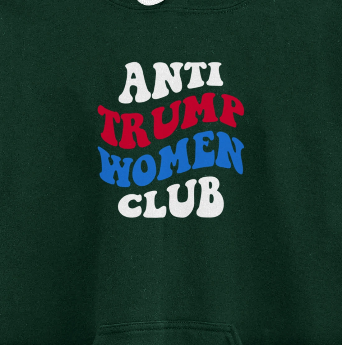 Anti-Trump Women Club Democrat 2024 Elections Anti-Trump Pullover Hoodie