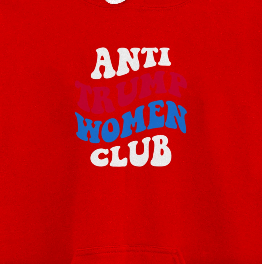 Anti-Trump Women Club Democrat 2024 Elections Anti-Trump Pullover Hoodie