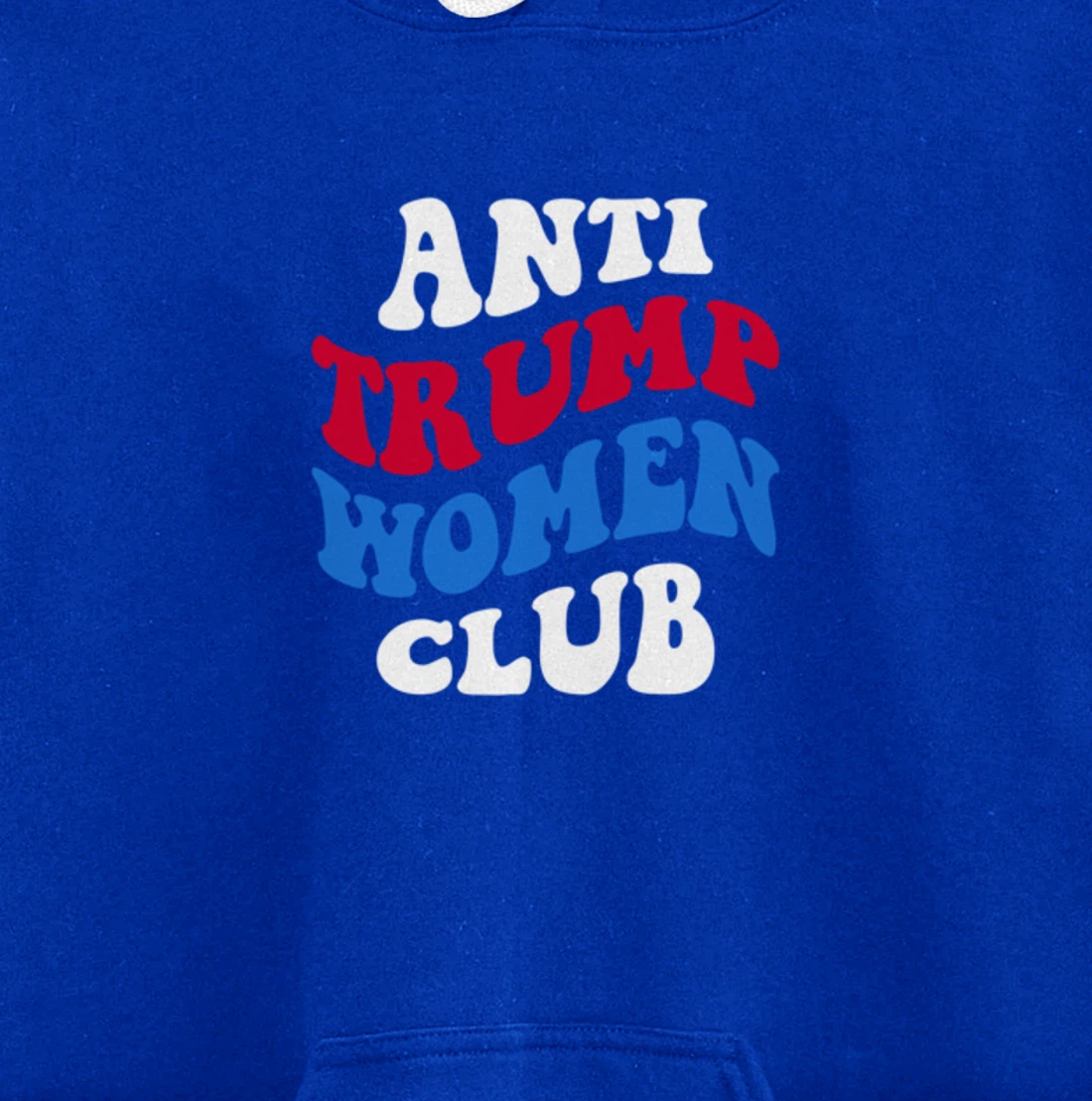 Anti-Trump Women Club Democrat 2024 Elections Anti-Trump Pullover Hoodie