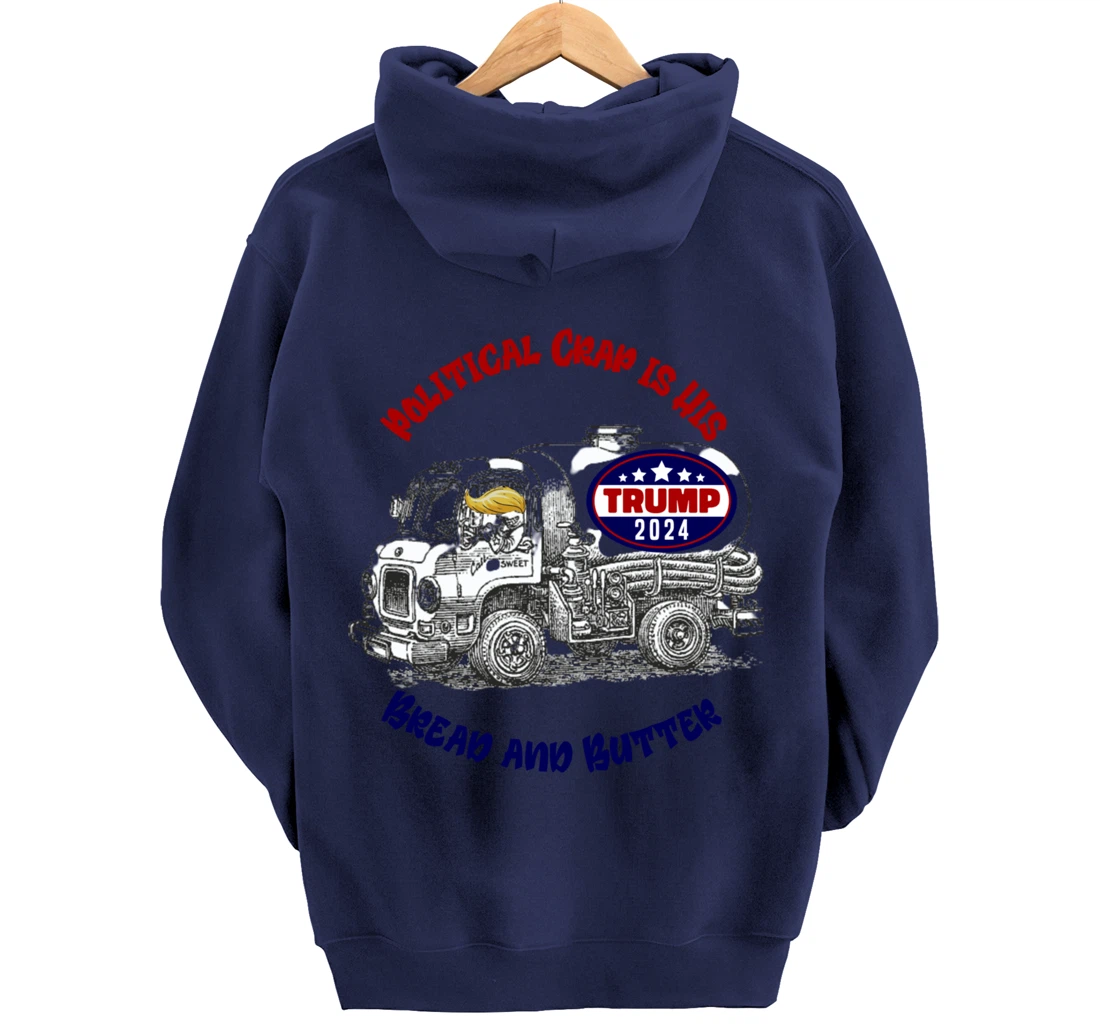 Funny Anti Biden Trump 2024 Pullover Hoodie