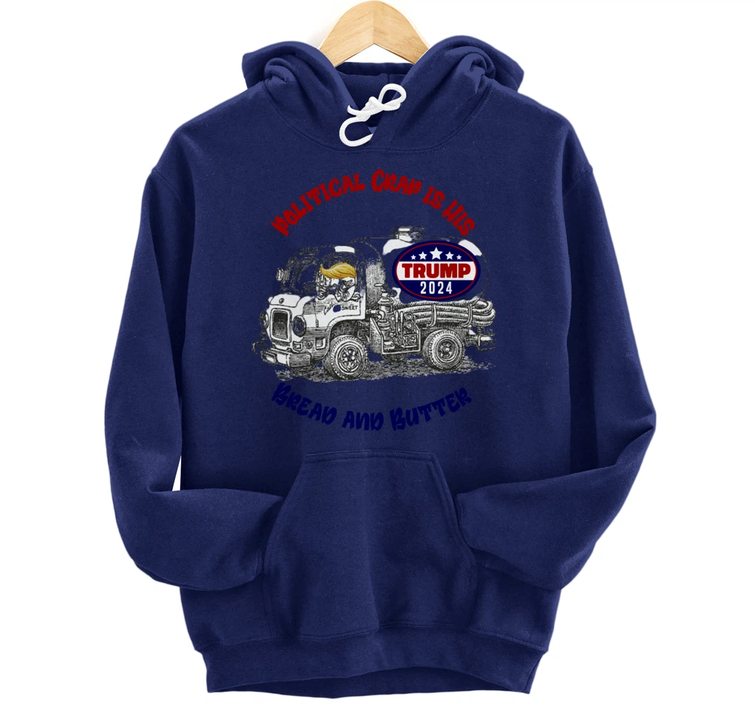 Funny Anti Biden Trump 2024 Pullover Hoodie