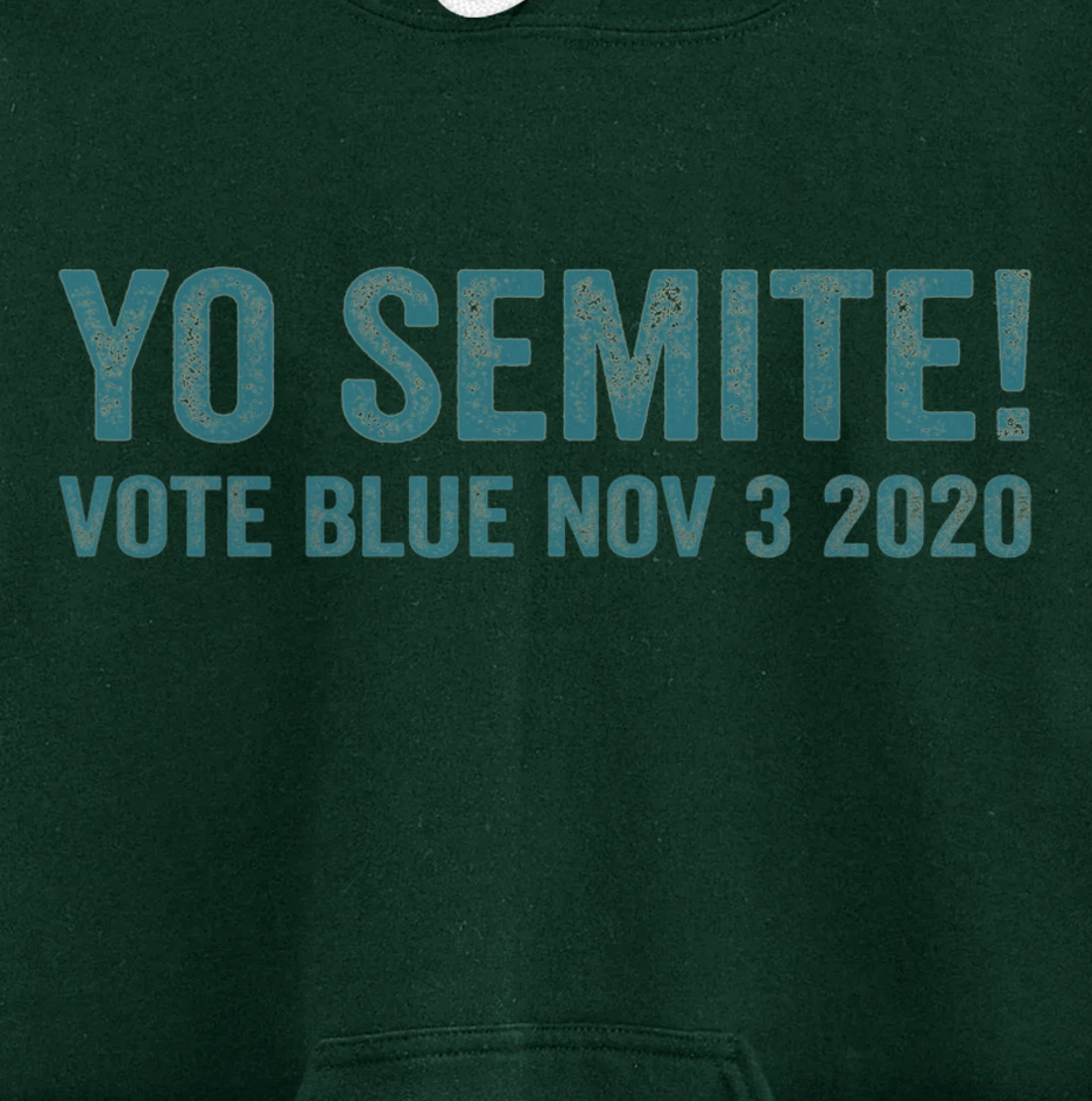 Yo Semite Trump Gaffe Blunder Quote Jewish Inside Joke Humor Pullover Hoodie