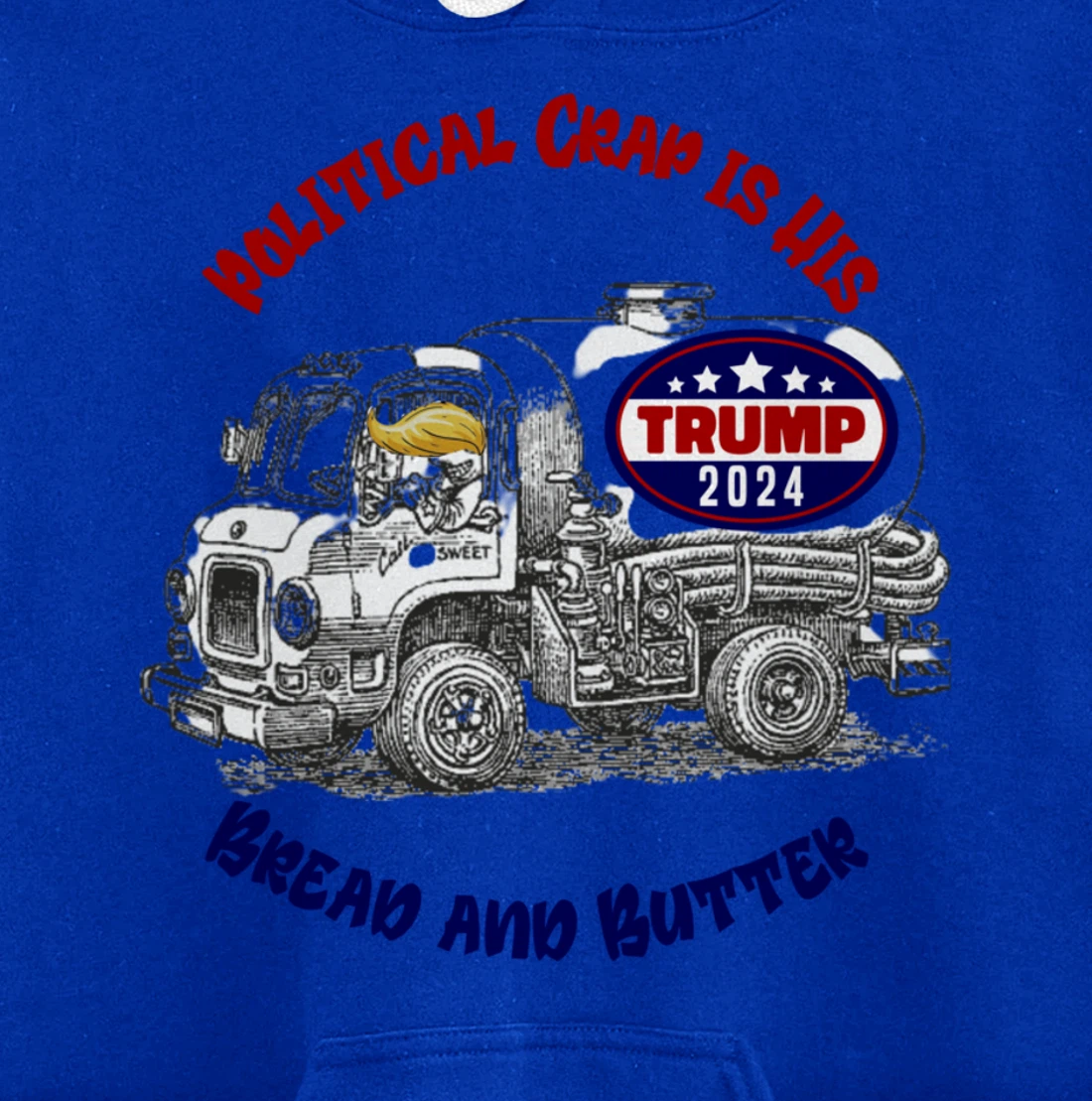 Funny Anti Biden Trump 2024 Pullover Hoodie