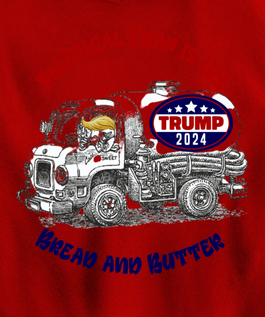 Funny Anti Biden Trump 2024 Pullover Hoodie