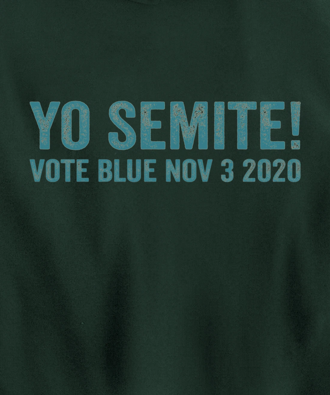 Yo Semite Trump Gaffe Blunder Quote Jewish Inside Joke Humor Pullover Hoodie