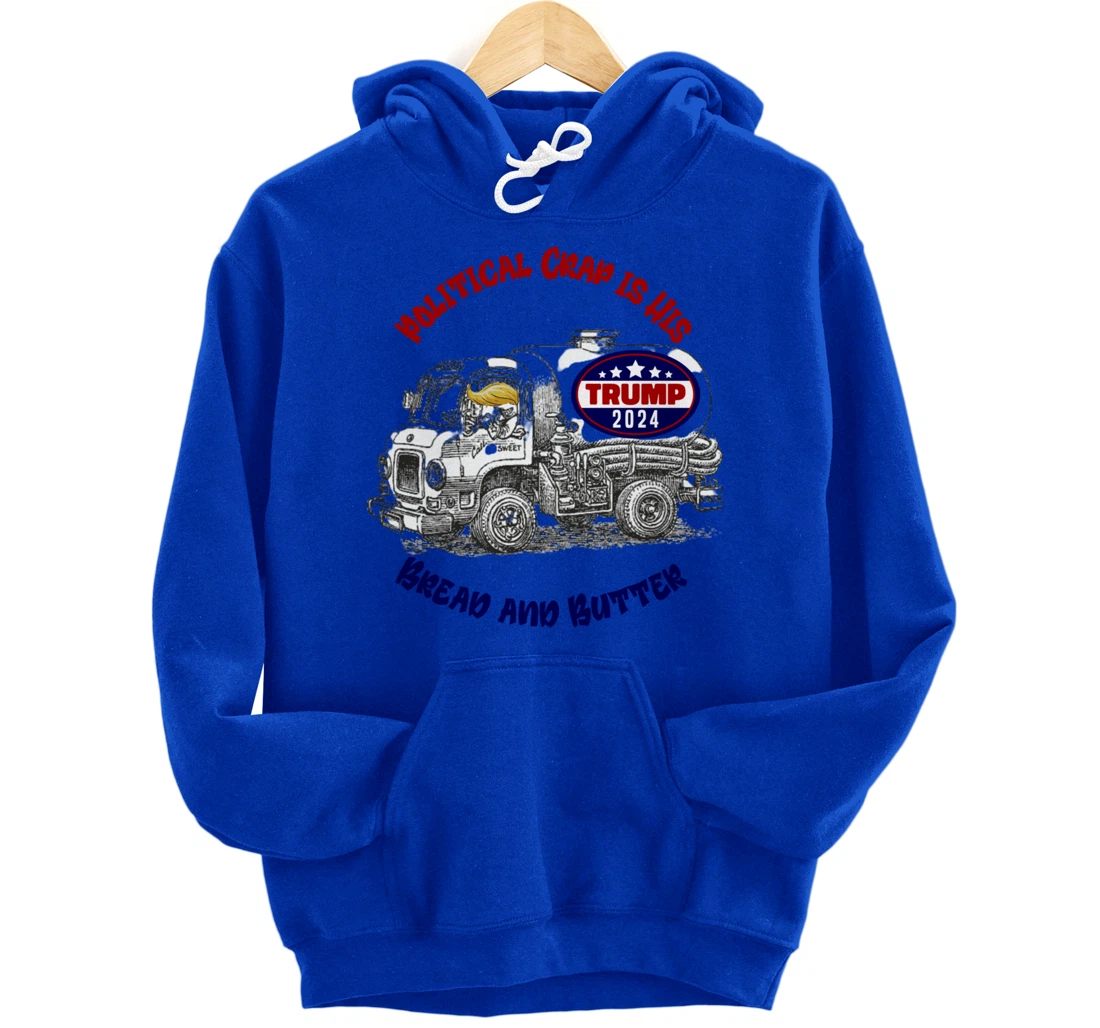 Funny Anti Biden Trump 2024 Pullover Hoodie