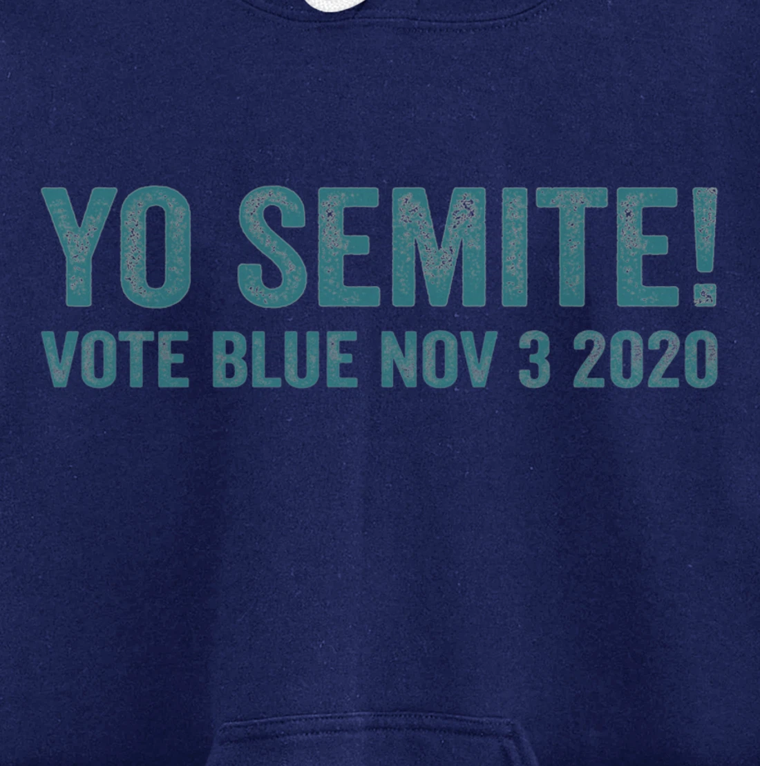 Yo Semite Trump Gaffe Blunder Quote Jewish Inside Joke Humor Pullover Hoodie
